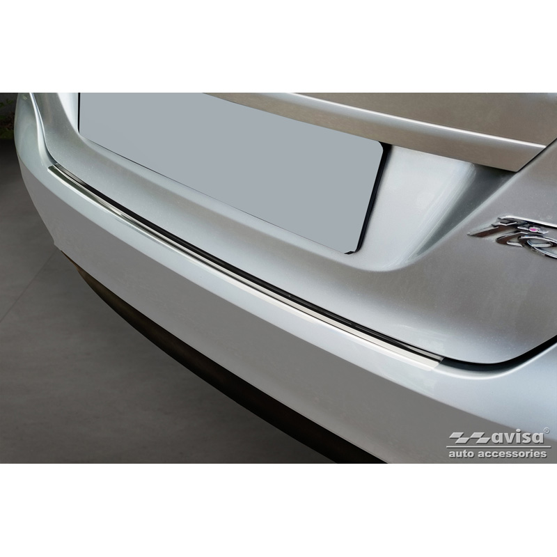 RVS Achterbumperprotector  Ford Fiesta 3/5-deurs 2008-2012 & FL 2012-2017 incl. Fiesta Van