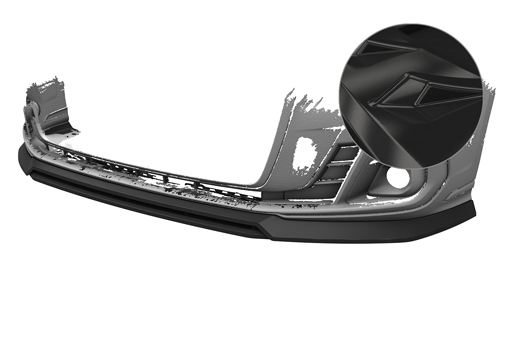 Cupspoilerlip Audi A5 D5 (Type 4N/F8)