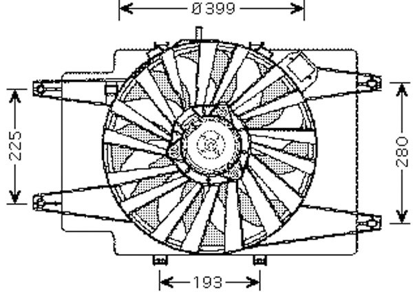 ELEKTROLUF. COMPLEET ALFA ROMEO 147 00-02 1.6I/16V M +/-AC