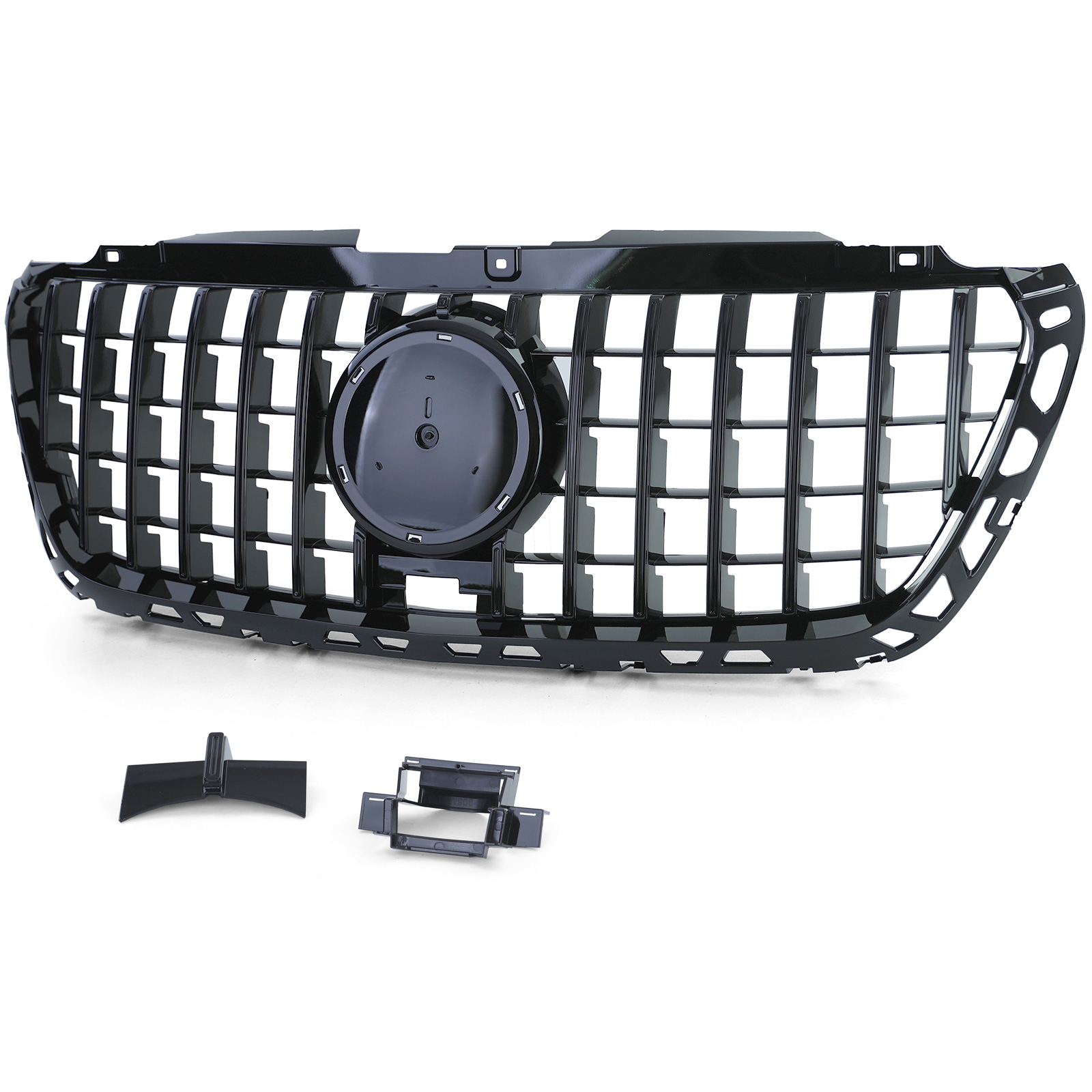 Grill Mercedes Sprinter 907 910 18- Zwart AMG Look