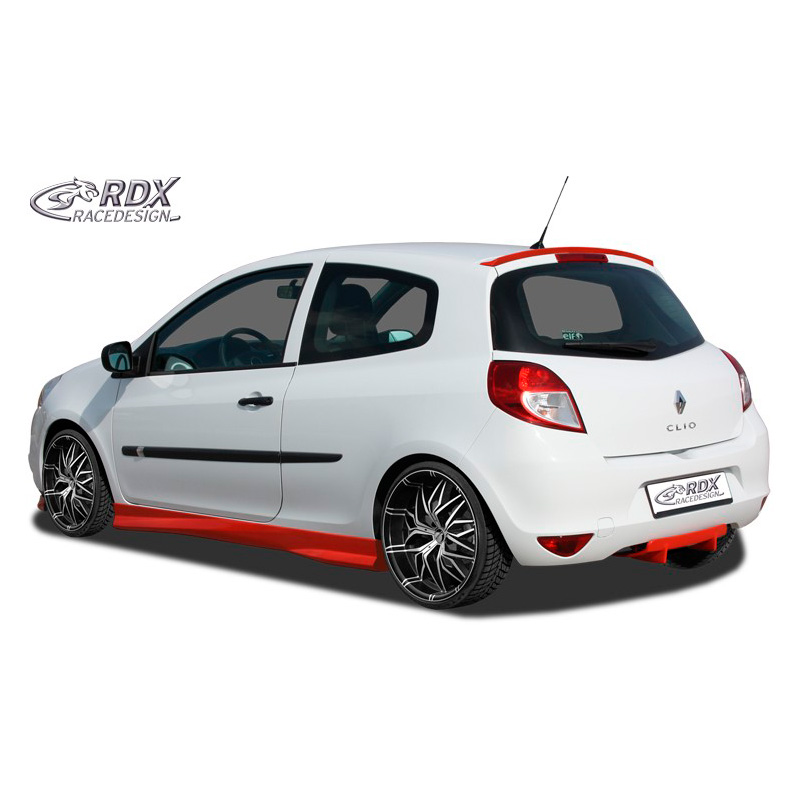 Dakspoilerlip  Renault Clio III 2005-2012 (ABS)