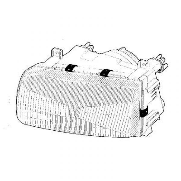 Koplamp links FELICIA 95-98 met E-KEUR