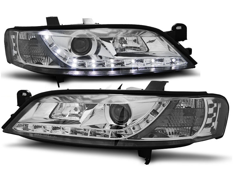 Koplampen Opel Vectra B 96-99 chroom