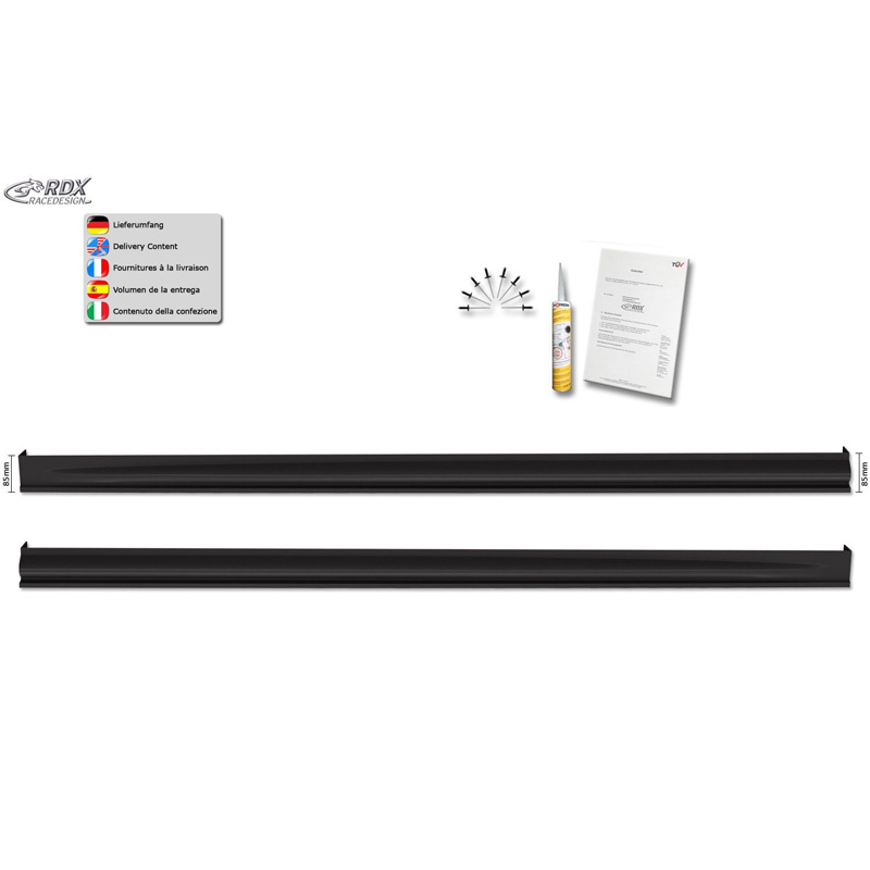 Sideskirts  Skoda Octavia IV HB/Kombi 2020- 'Edition' (ABS)