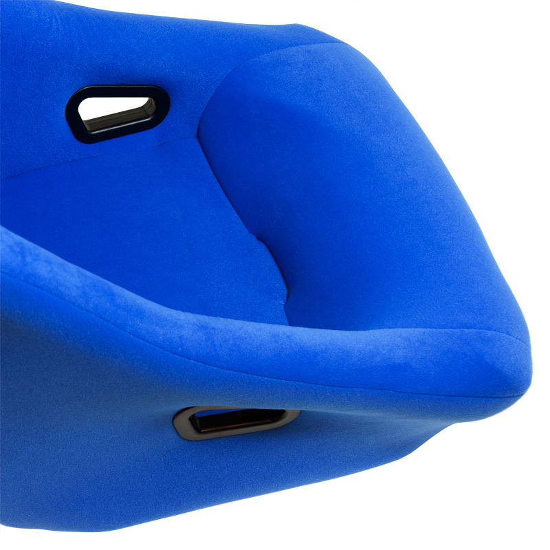 Sportstoel 'Zandvoort' - Blauw - Vaste rugleuning - incl. sledes
