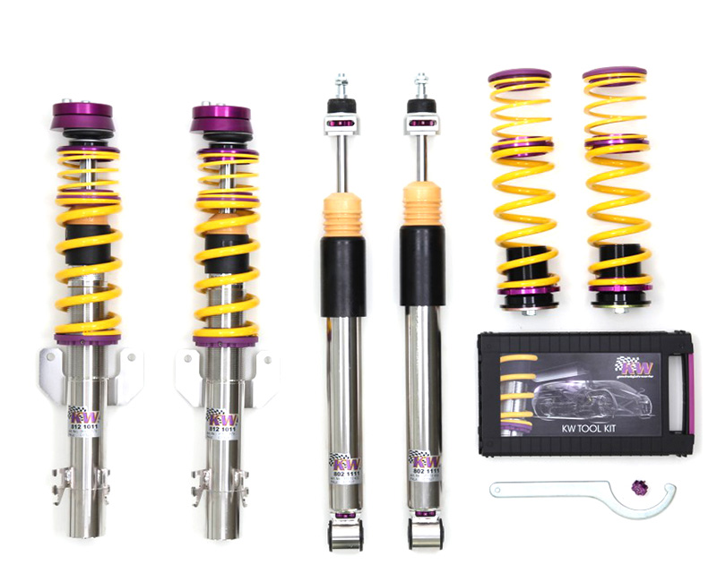 Schroefset KW V3 Aluminium Ferrari 360 Coupe F131 360 03/1999-