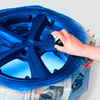 SprayCoater Rubber Spray Blauw 400ml