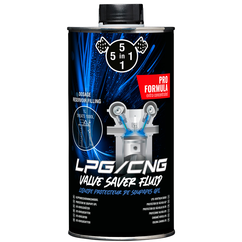 5in1 LPG klepsmeermiddel 1000ml