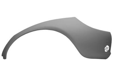 achterbumper, zwart, met clipbevestiging, links Ford Ka, 1997-20