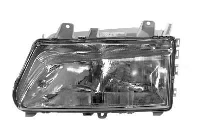 koplamp, H1+H1, elektr verstelb, links,-1999 Peugeot 806, 1994-2