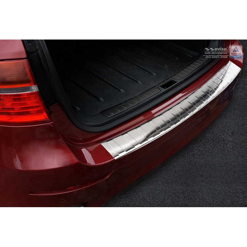 RVS Achterbumperprotector  BMW X6 (E71) 2009-2014 'Ribs'