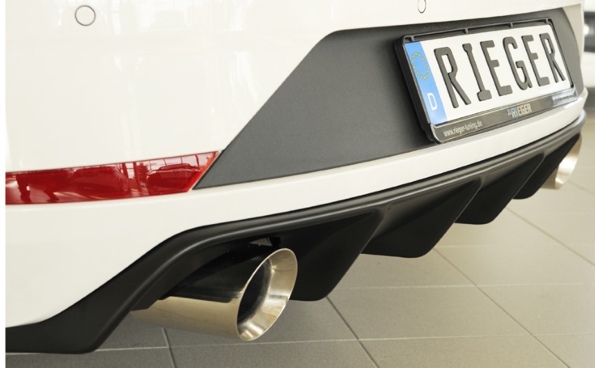 Uitlaatsysteem seat Leon 5F (FR) 1.8L TSI Rieger