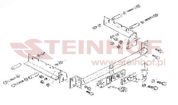 Trekhaak Ford Mondeo 4/5D 1993-08/1996