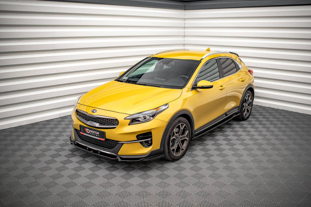 Voorspoiler KIA XCeed MK1 Glanzend zwart