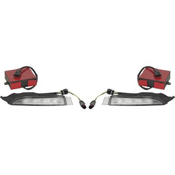 Knipperlichten DRL VW Scirocco 08-13 LED R Look