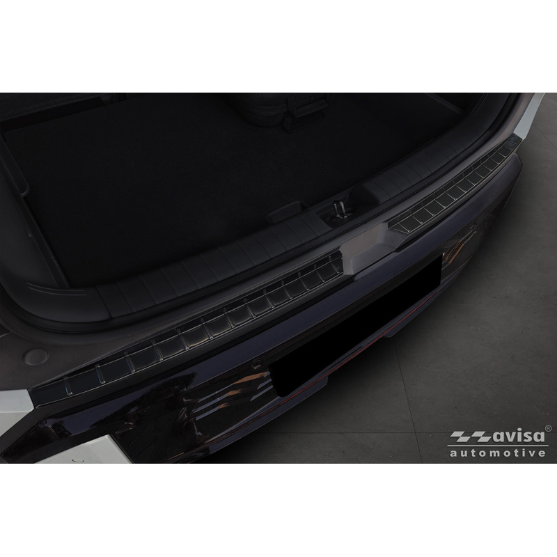 Avisa RVS Achterbumperprotector  KIA EV3 GT 2024- - Zwart - 2-delig