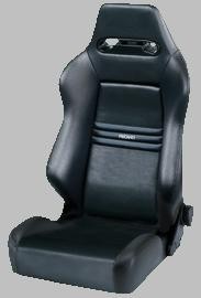 Sportstoel Recaro cross speed kunstleder zwart