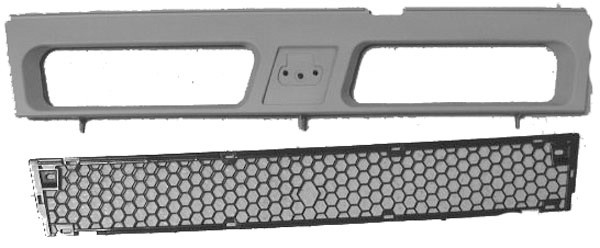 Radiator Grill COMPLEET FIORINO 96->>