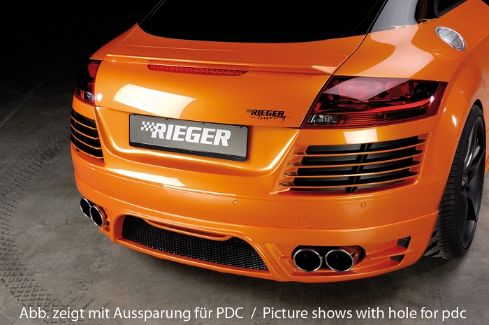 Achterbumper Audi TT 09.06- Rieger