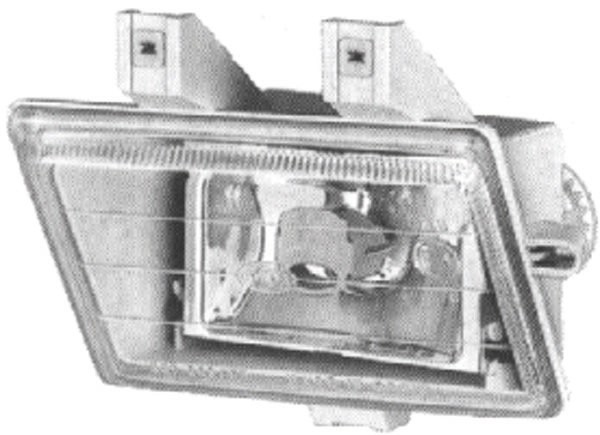Mistlamp rechts POLO GT. 94-99 HELLA