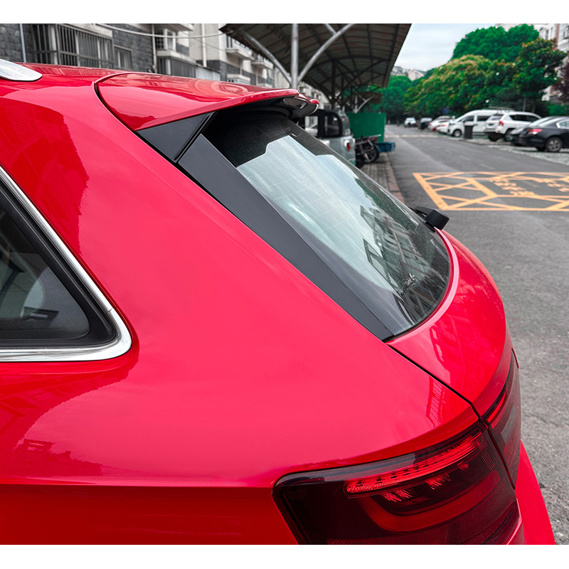 Set achterruit side-spoilers  Audi A3 (8V) Sportback S-Line 2012-2020 (ABS Glanzend zwart)
