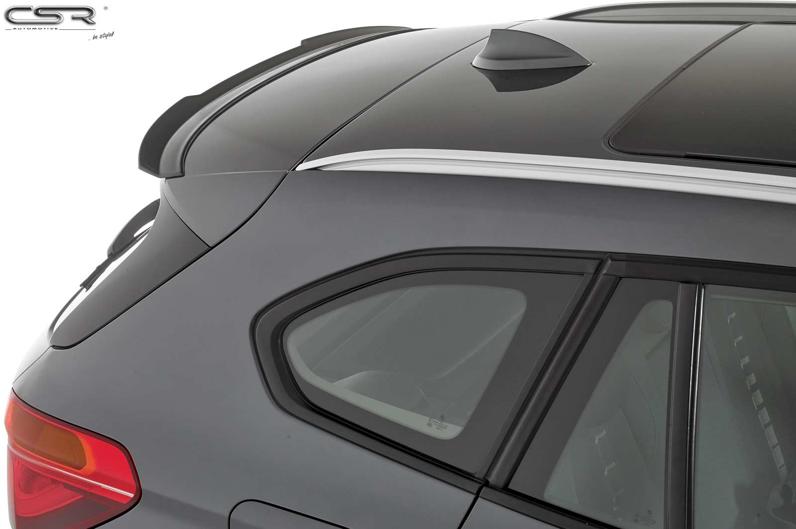 CSR Achterspoiler BMW X1 F48 Glans zwart