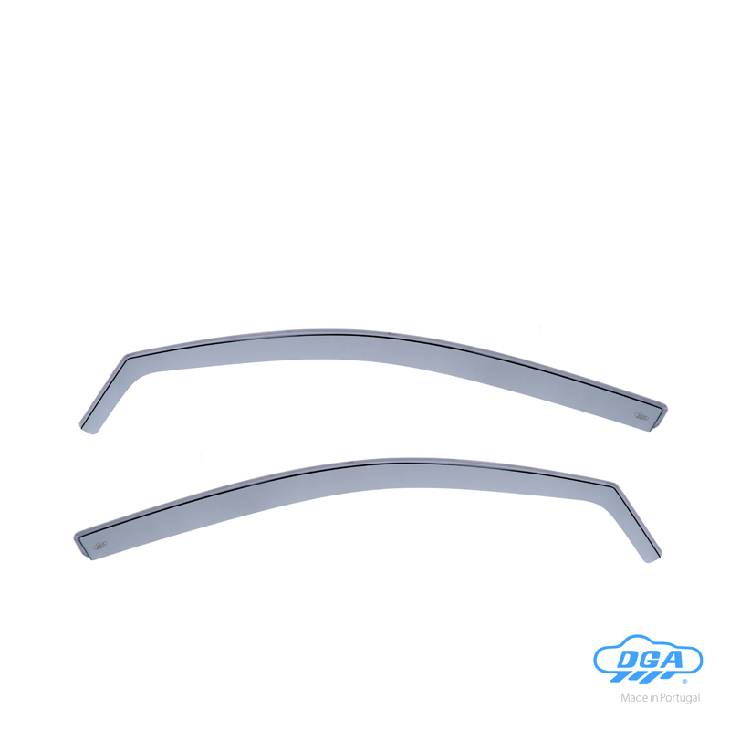 DGA Zijwindschermen  Seat Ibiza (6L) 3-deurs 2002-2008 (2-delig)