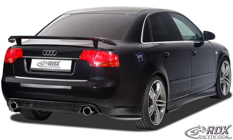 Achterbumper Diffusor (zijdelen) Audi A4 B7 2005-2008 (GFK)