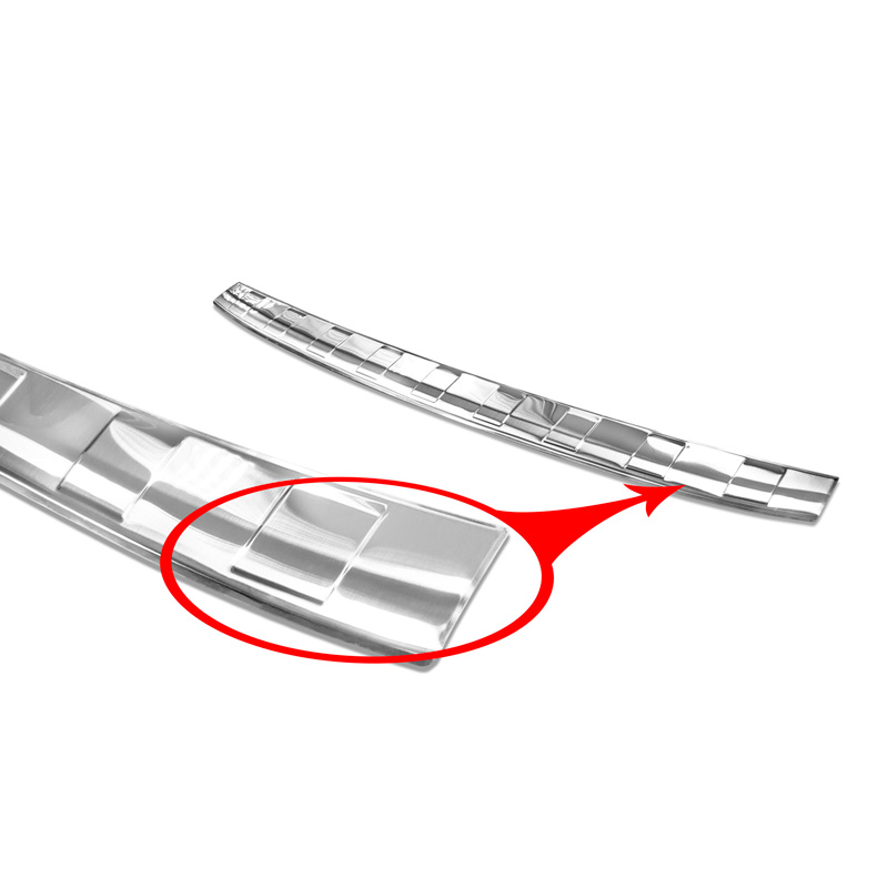 RVS Achterbumperprotector  Kia Sportage IV Facelift 2018-2021 'Ribs'