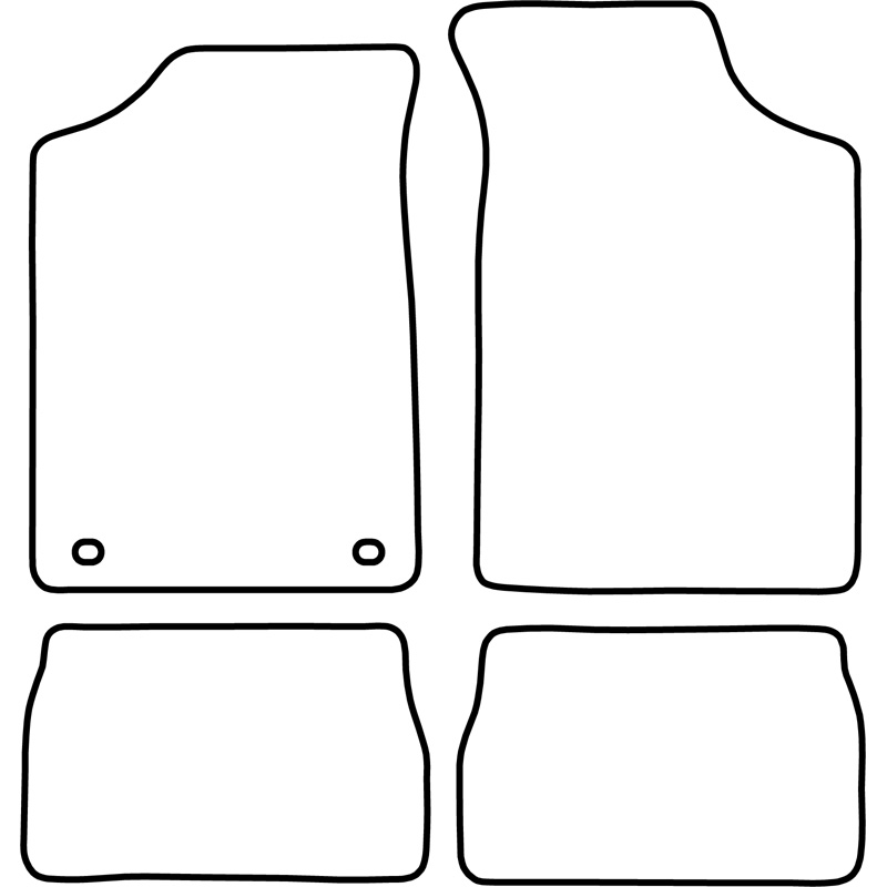 Automatten  Peugeot 106 1991-1996