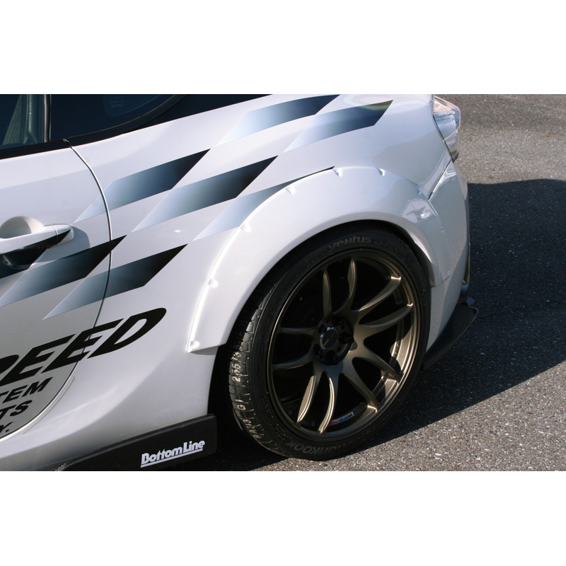 Chargespeed Spatbordverbreders  Toyota GT86 / Subaru BRZ (FRP)