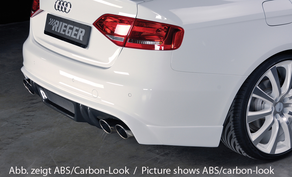Diffuser Audi A4 B8 S-Line en S4 Rieger