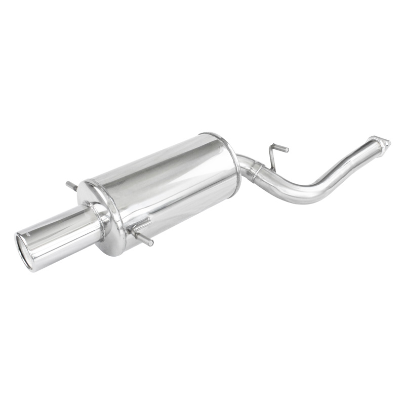 100% RVS Sportuitlaat  Subaru Impreza 4WD 2.5 WRX (230pk) 2006- 102mm met CE