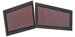 K&N Inlegfilter Mercedes ML300 3.0 2009-10