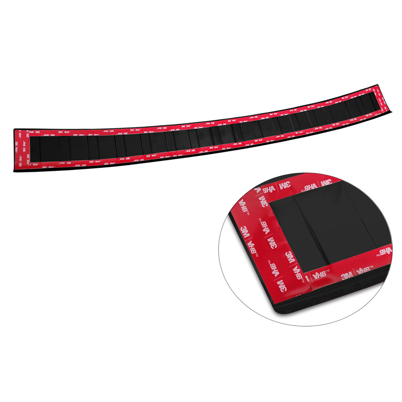 Zwart RVS Achterbumperprotector  Mercedes C-Klasse AMG Estate S206 2021- 'Ribs'