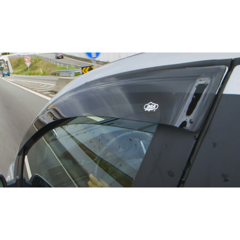 DGA Zijwindschermen  Volkswagen Golf V & VI Variant 2007-2013 & Jetta V 2005-2010 (2-delig / exterieur)
