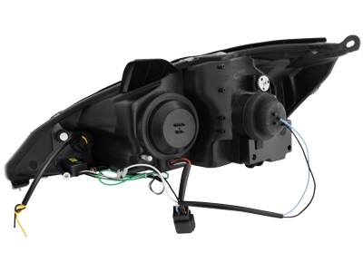 Koplampen Ford Focus 98-01 Devil Eyes DRL look 2 zwart