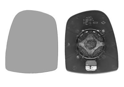 spiegelglas, boven, verwarmd, rechts Opel Vivaro, 2001-2006