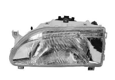 koplamp, H4, elektr verstelb, links, 05/1992-Renault R19, 1988-1