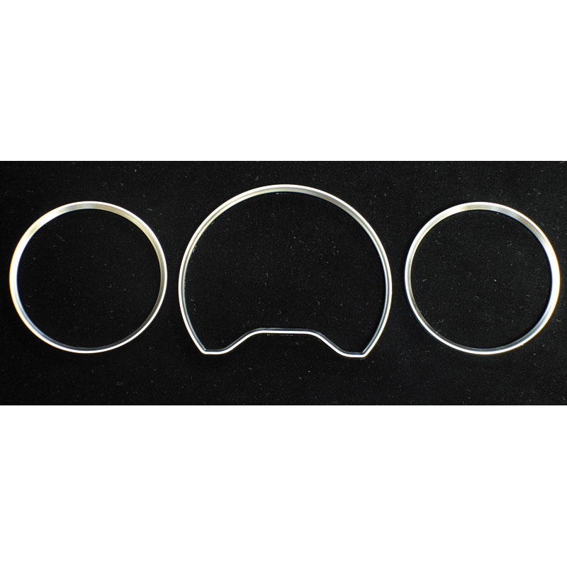 KunststofRingen  Mercedes W210 96-99 chroom (3pcs)