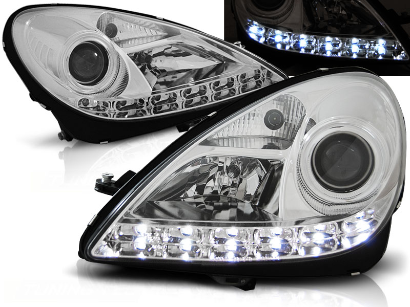 Koplampen Mercedes SLK R171 04.11 DRL Look