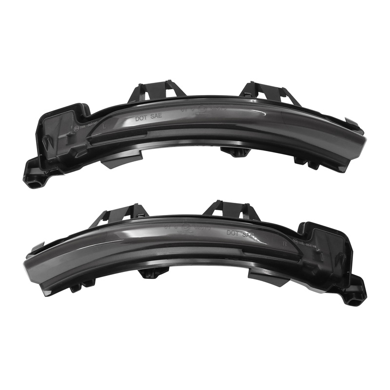 Set LED Zijspiegel-Knipperlichten  Volvo diverse modellen 2016- - Rookgrijs - incl. Dynamic Running Light