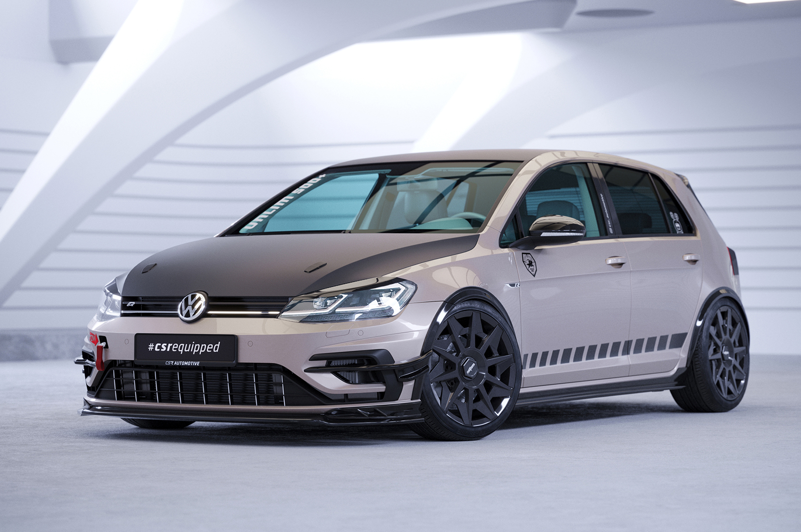 Spatbordverbreders Volkswagen Golf 7 CSR