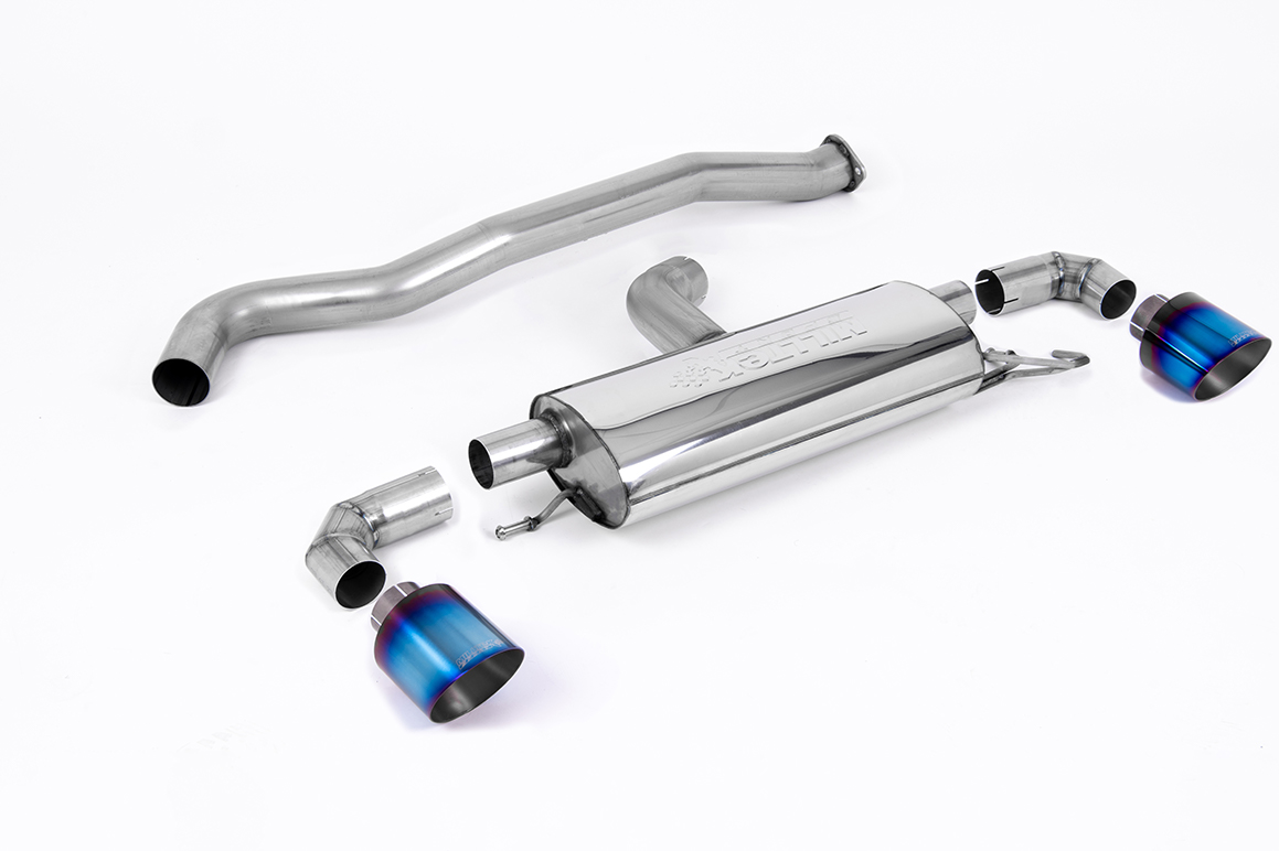 Toyota Yaris GR & GR Circuit Pack 1.6T OPF Non Resonated System with GT-115 Burnt Titanium Trims-Cop