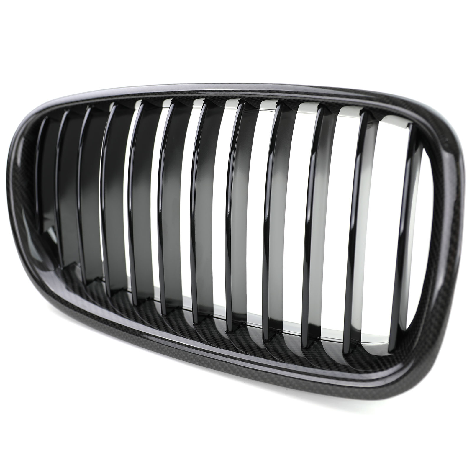 Grill Nieren passend voor BMW F10/F11 Carbon - Zwart 10-17