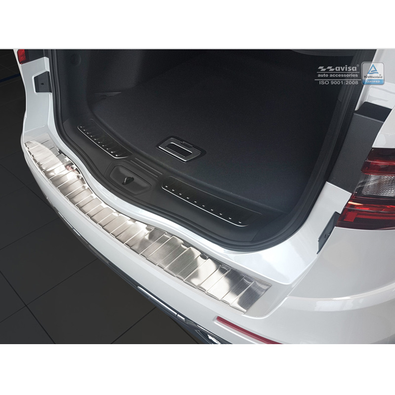RVS Achterbumperprotector  Renault Koleos II 8/2016- 'Ribs'