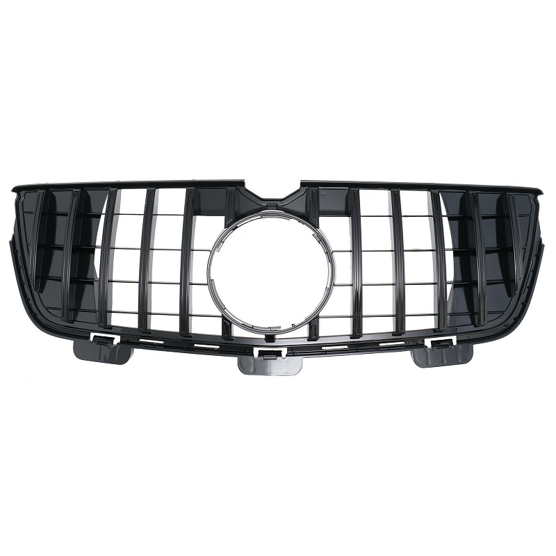 Grill Mercedes GL X164 W164 10-12 Glans Zwart