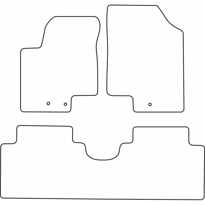 Automatten  Hyundai ix20 2011-