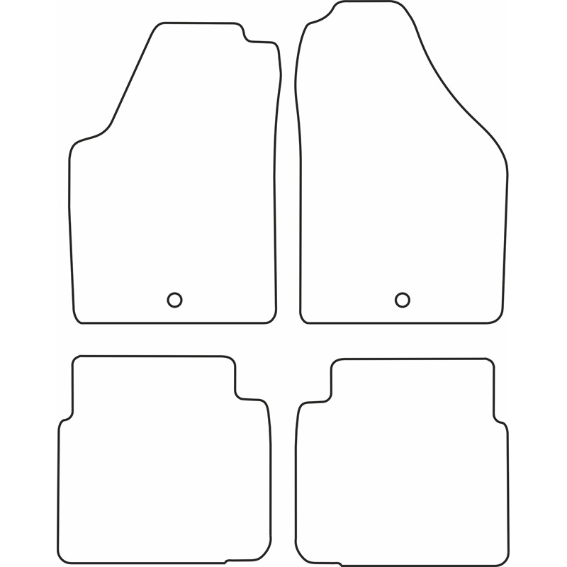 Automatten  Lancia Musa 2004-2012