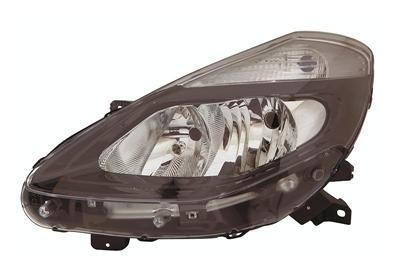 koplamp, Valeo, H7+H7, elektr verstelb, zwart, links Renault Cli